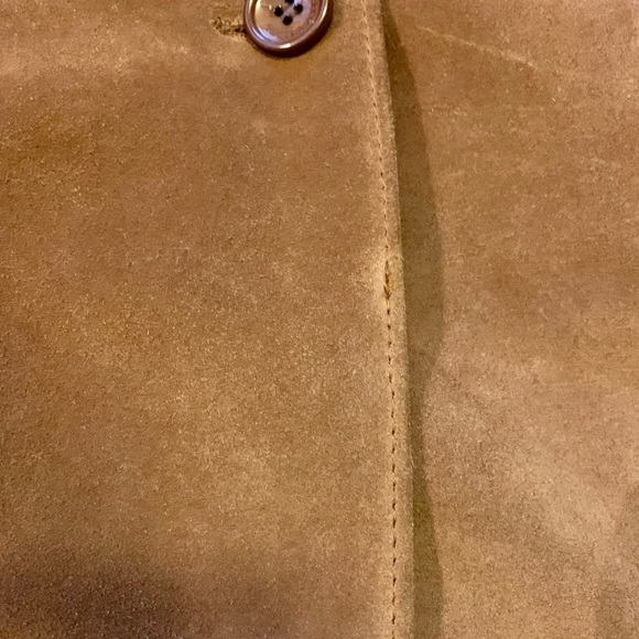 Dolce and Gabbana Brown Suede Trench Coat Size 40. - Picture 15 of 15